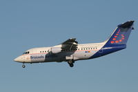 OO-DJY @ EBBR - descending to rwy 25L