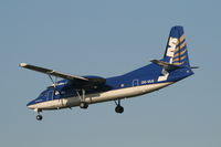 OO-VLQ @ EBBR - several seconds before touching rwy 25L