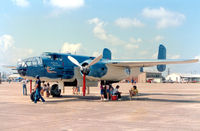 N333RW @ CNW - Special Delivery B-25 at Texas Sesquicentennial Air Show 1986 - by Zane Adams