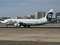 N708AS @ KLAS - Alaska Airlines / 1999 Boeing 737-490 - by Brad Campbell