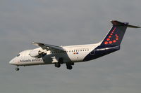 OO-DWH @ EBBR - arrival of flight SN2624 to rwy 25L