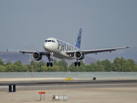 N948FR @ KLAS - Frontier Airlines - 'Pelican' / 2006 Airbus A319-111 - by Brad Campbell