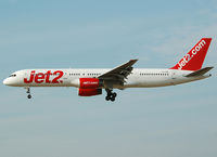 G-LSAD @ LEBL - On short final RWY 25R. - by Jorge Molina