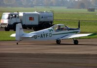 G-AYFD @ EGBJ - 1970 Racing Condor at Gloucestershire (Staverton) Airport - by Terry Fletcher