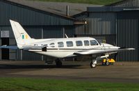 EI-DIF @ EGBJ - Irish visitor at Gloucestershire (Staverton) Airport in connection with the Cheltenham Horse Racing meet - by Terry Fletcher