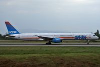 4X-BAW @ LFSB - departing to TelAviv - by eap_spotter