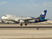 N822AW @ KLAS - US Airways - 'Nevada' / 2000 Airbus Industrie A319-132 - by Brad Campbell
