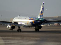 N822AW @ KLAS - US Airways - 'Nevada' / 2000 Airbus Industrie A319-132 - by Brad Campbell