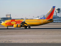 N781WN @ KLAS - Southwest Airlines - 'New Mexico' / 2000 Boeing 737-7H4 - by Brad Campbell