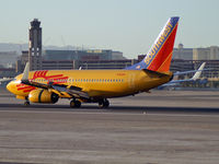 N781WN @ KLAS - Southwest Airlines - 'New Mexico' / 2000 Boeing 737-7H4 - by Brad Campbell