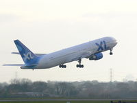 G-VKNG @ EGCC - Taking off from Manchester. - by David W