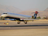 N914FJ @ KLAS - US Airways Express / 2004 Bombardier Inc CL600-2D24 - by Brad Campbell