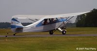N2840E @ MCZ - Headed off to the grass parking area - by Paul Perry