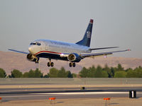 N303AW @ KLAS - US Airways / 1988 Boeing 737-3G7 - by Brad Campbell