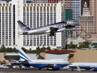 N522NK @ KLAS - Spirit Airlines - 'Spirit of Las Vegas' / 2006 Airbus A319-132 - by Brad Campbell