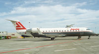 OE-LRE @ EIDW - OE-LRE CRJ seen on a Dublin ramp tour - by Pete Hughes