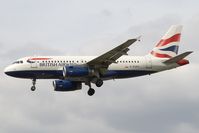 G-EUPV @ EGLL - British Airways A319