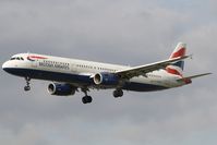 G-EUXD @ EGLL - British Airways A321 - by Andy Graf-VAP