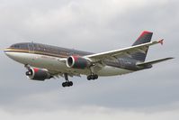 JY-AGN @ EGLL - Royal Jordanian A310-300