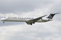 OY-KHP @ EGLL - Scandinavian Airlines MD80