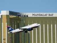 N840AW @ KLAS - US Airways / 2006 Airbus A319-132 - by Brad Campbell