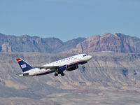 N836AW @ KLAS - US Airways / 2005 Airbus A319-132 - by Brad Campbell