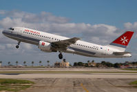 9H-AEO @ LMML - Air Malta Airbus 320