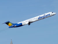 N876GA @ KLAS - Allegiant Air / 1995 Mcdonnell Douglas DC-9-83(MD-83) - by Brad Campbell
