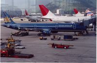VN-A349 @ VHHH - Sharing the ramp with the wide bodies in HKG