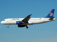 SU-GBZ @ LEBL - Egypt Air on short final RWY 25R. - by Jorge Molina