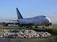 YK-AHA @ EGCC - Taxing out at Manchester. - by David W