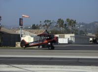 N59031 @ SZP - 1941 Boeing Stearman A75N1, Continental W670 220 Hp, taxi to Rwy 22 - by Doug Robertson