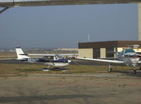 N6947F @ CMA - 1966 Cessna 150F, Continental O-200 100 Hp - by Doug Robertson