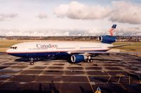 C-GCPI @ CYVR - 907 in the late 90s - by metricbolt