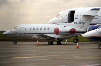 P4-SEN @ EGGW - Hawker 800XP at Luton - by Terry Fletcher