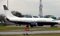 N500LS @ EGGW - Executive B737 at Luton - by Terry Fletcher