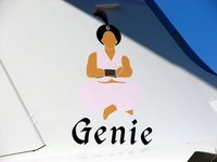 VP-CGN @ EGGW - Tail art on this new G550 - by Terry Fletcher