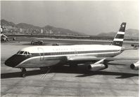 VR-HFZ - on the ramp in HKG Kai Tak airport,late 60s - by metricbolt