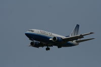 N923UA @ KORD - Boeing 737-500