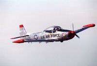 N5327K - This was never a military bird, but it has a sharp paint job.  And the clear canopy is a very nice addition - by Gerald Feather