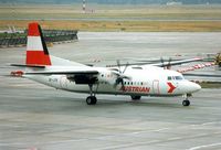 OE-LFB @ EDDF - Austrian Airlines Fokker 50 subsequently became PH-FZJ and then SU-AYH