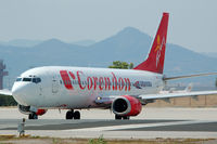 TC-TJC @ LEBL - Entering RWY 25L for take off. - by Jorge Molina