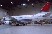 C-GAEG @ CYVR - inside the hangar for maintenance - by metricbolt