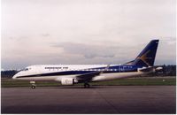 PP-XJA @ CYVR - Embraer 170 demonstrator in YVR - by metricbolt