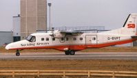 G-BVPT @ EGGW - Suckling Airways Dornier 228 - by Terry Fletcher