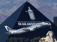N792AS @ KLAS - Alaska Airlines - 'Salmon-Thirty-Salmon' / 1997 Boeing 737-490 - by Brad Campbell