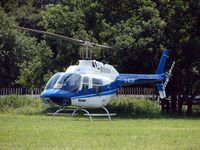 G-BLGV - Helicopters arrive at the temporary Heliport on 2007 Epsom Derby Day (Horse racing) - by Terry Fletcher