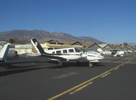 N6719F @ SZP - 1976 Piper PA-34-200T SENECA II, two turbocharged Continental TSIO-360 220 Hp each - by Doug Robertson