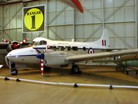 VP952 @ EGWC - DH104 Devon C2 inside RAF Cosford Museum
