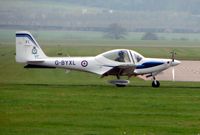 G-BYXL @ EGWC - Grob Trainer at RAF Cosford - by Terry Fletcher